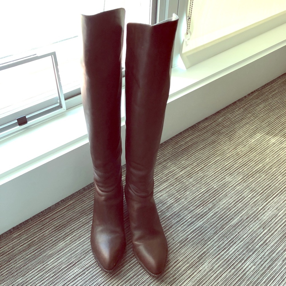 Alexander Wang “Sigrid” OTK Boots Brown Size 9
